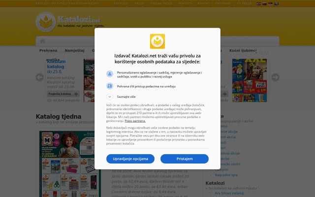 Screenshot of katalozi.net