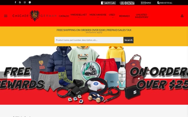 Screenshot of tunemyeuro.com