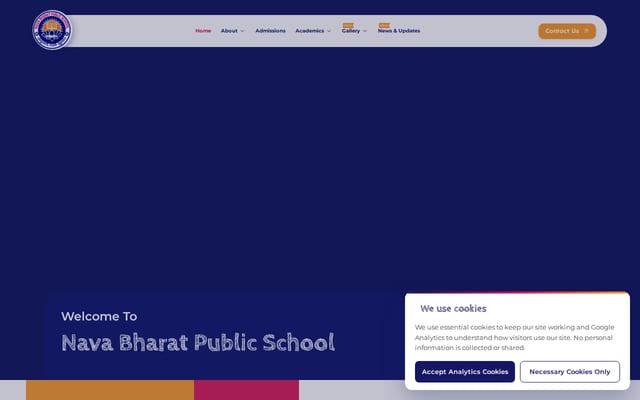 Screenshot of nbps.in