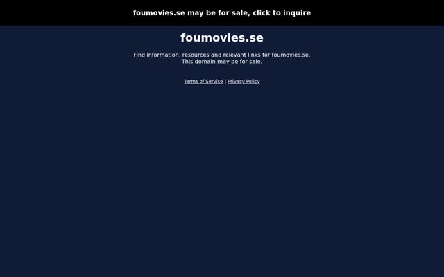 Screenshot of foumovies.se