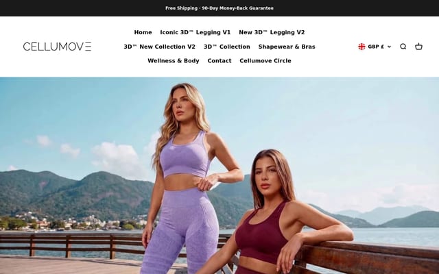 Screenshot of cellumove.com