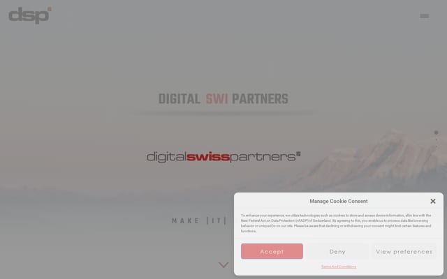 Screenshot of dspsa.com