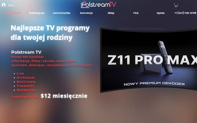 Screenshot of polstream.tv