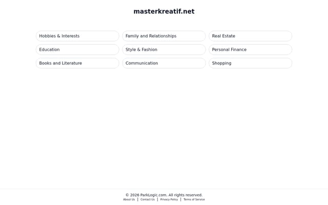 Screenshot of masterkreatif.net