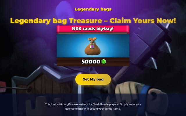 Screenshot of easychest.pages.dev