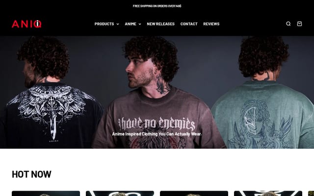 Screenshot of aniqi.com