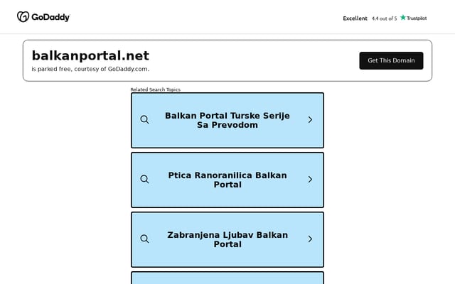 Screenshot of balkanportal.net