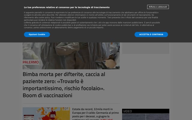 Screenshot of leggo.it