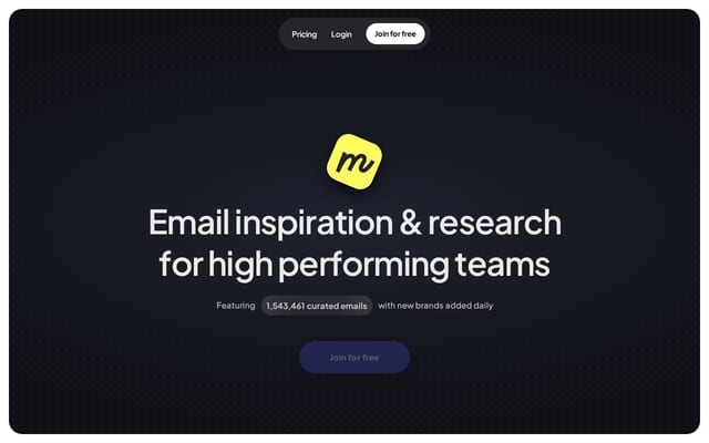 Screenshot of mailboard.com
