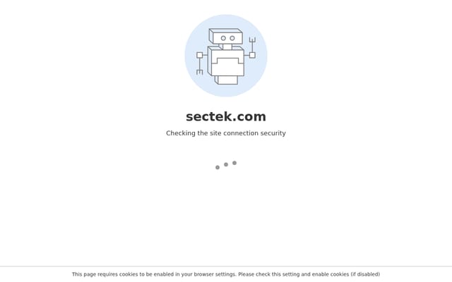 Screenshot of sectek.com