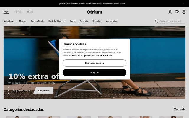 Screenshot of otrium.es
