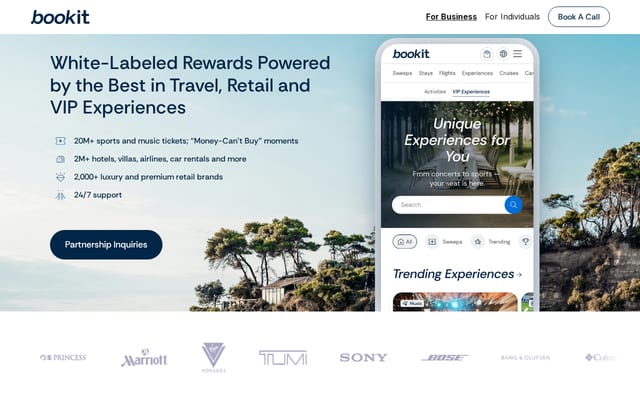 Screenshot of bookit.com