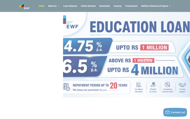 Screenshot of ewf.mu