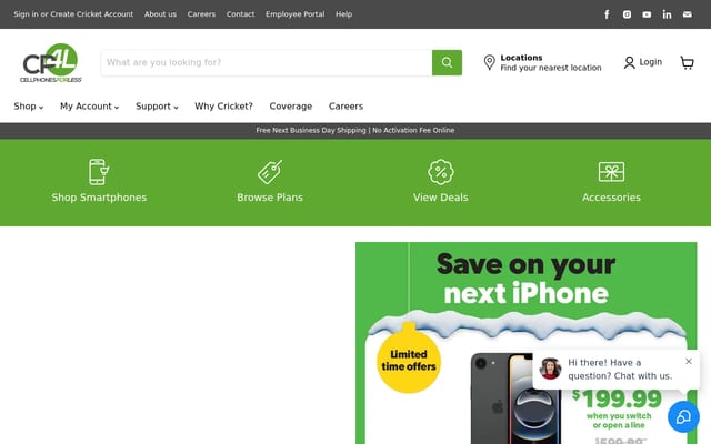 Screenshot of cp4l.com