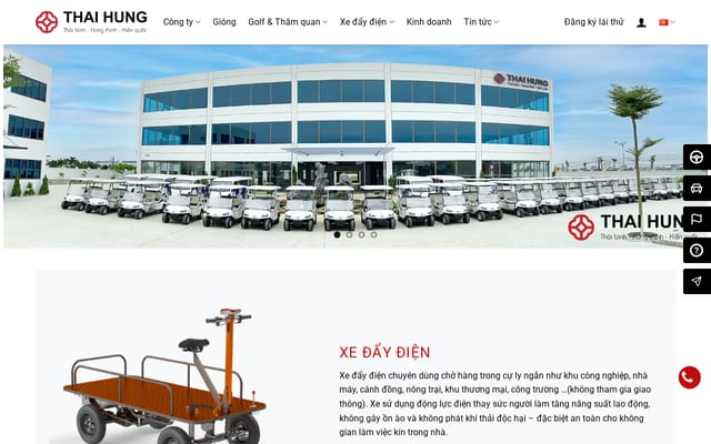 Screenshot of tbht.vn