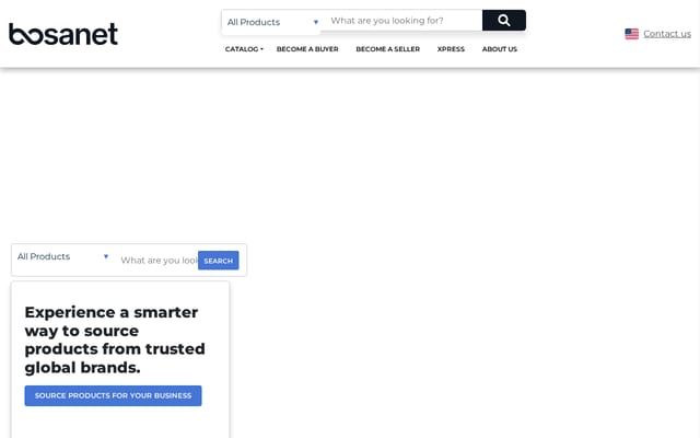 Screenshot of bosanet.com