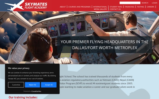 Screenshot of skymates.com