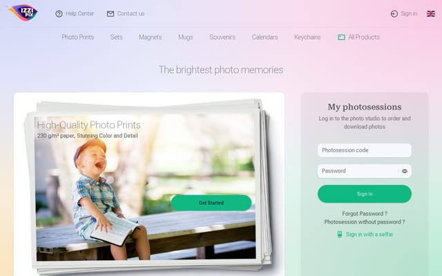 Screenshot of fotoangels.lv