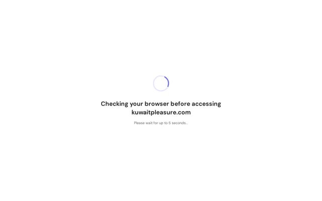 Screenshot of kuwaitpleasure.com