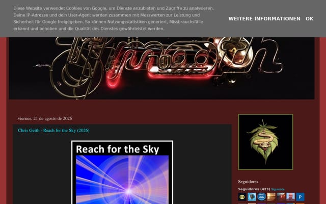 Screenshot of lamusicadeperev11.blogspot.com