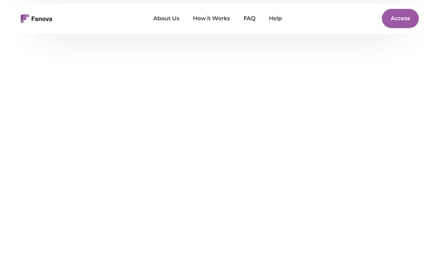 Screenshot of fanova.com