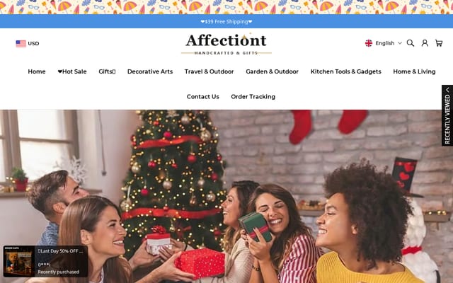 Screenshot of affectiont.com