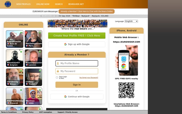 Screenshot of eurowoof.com