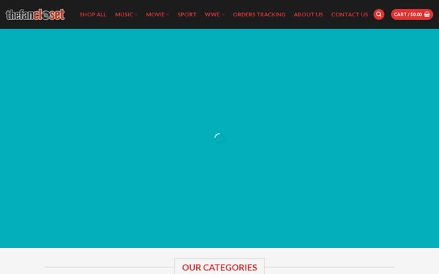 Screenshot of thefancloset.com