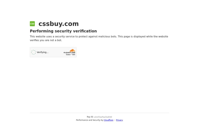 Screenshot of cssbuy.com
