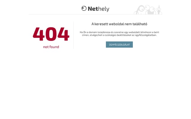 Screenshot of nhely.hu