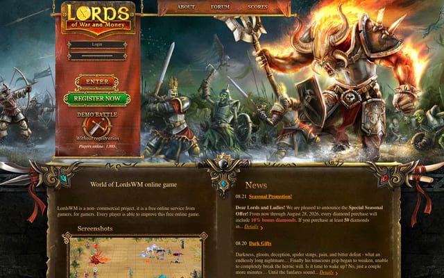 Screenshot of lordswm.com