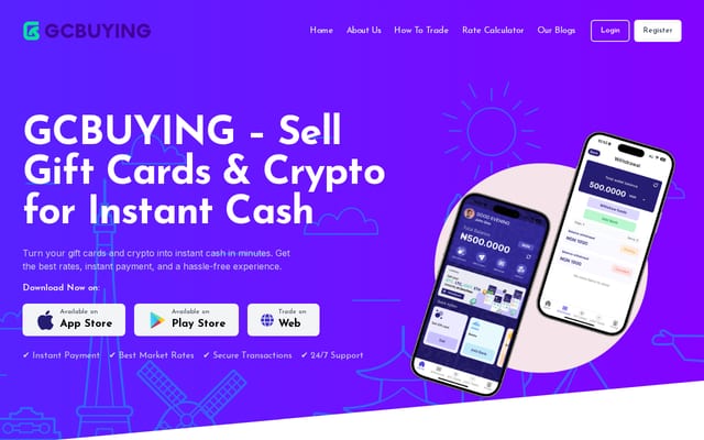 Screenshot of gcbuying.com