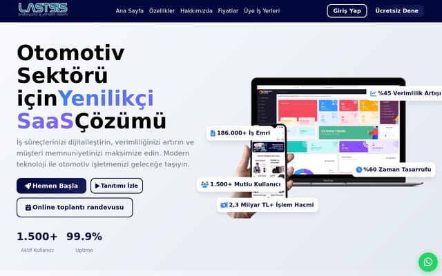 Screenshot of lastsis.com