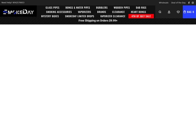 Screenshot of smokeday.com