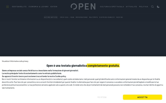 Screenshot of open.online