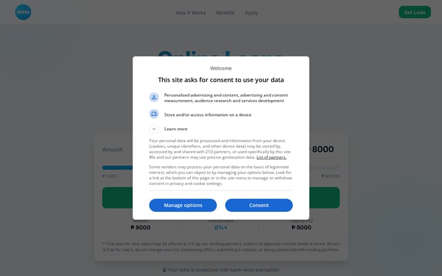 Screenshot of binixo.ph