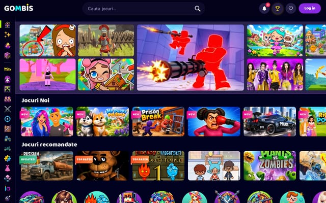 Screenshot of gombis.ro