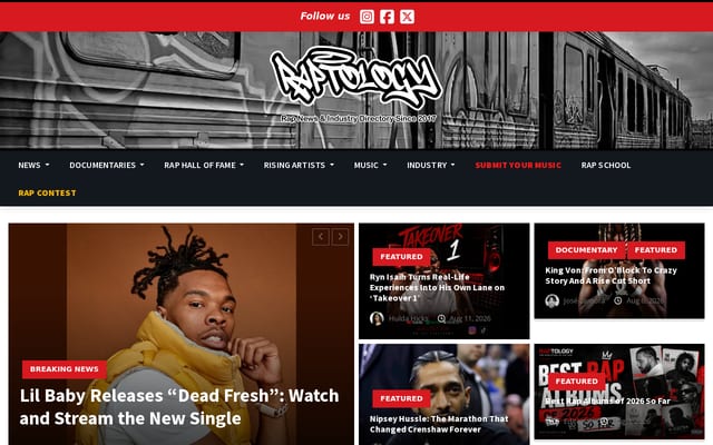 Screenshot of raptology.com