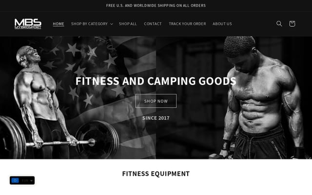 Screenshot of mbsmybrosport.com
