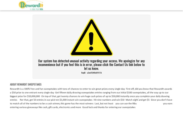 Screenshot of rewardit.com