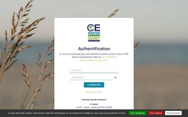 Screenshot of cenavalgroup-nantesindret.fr