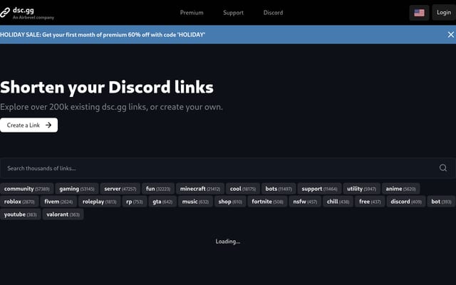 Screenshot of dsc.gg