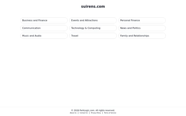 Screenshot of suirens.com