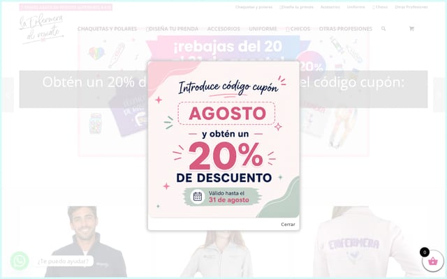 Screenshot of laenfermeraalrescate.online