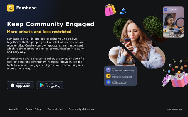 Screenshot of joinfambase.com