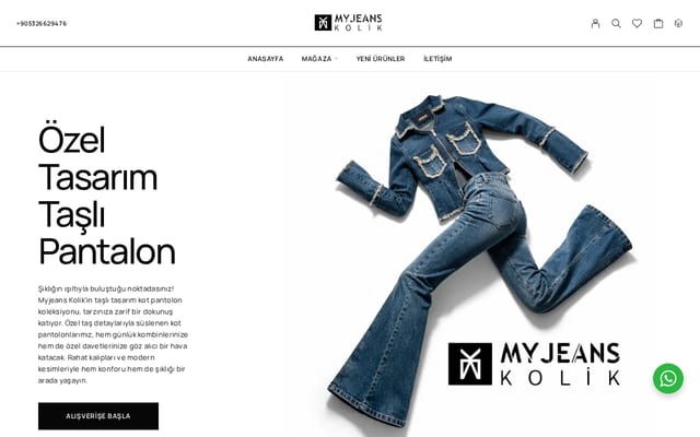 Screenshot of myjeanskolik.com