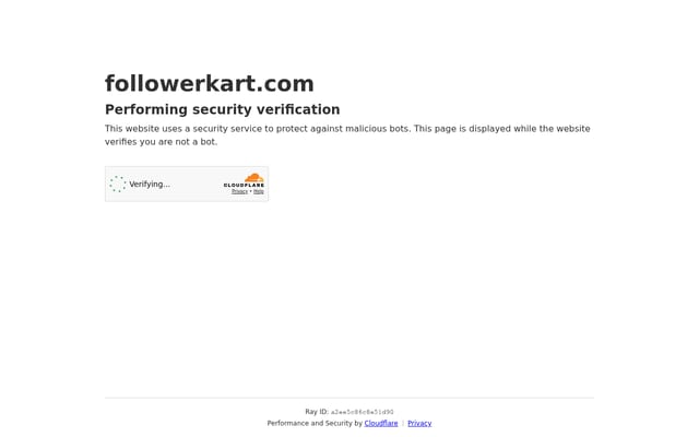 Screenshot of followerkart.com