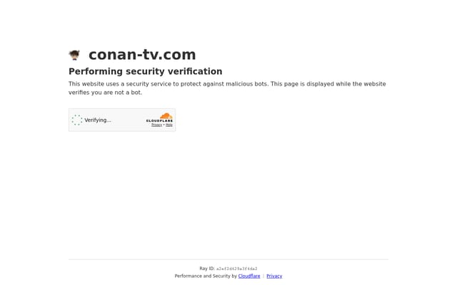 Screenshot of conan-tv.com