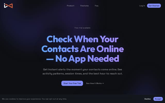 Screenshot of infinitespy.com