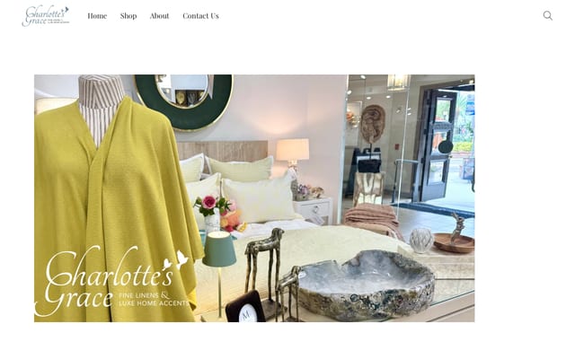 Screenshot of charlottes-grace.com